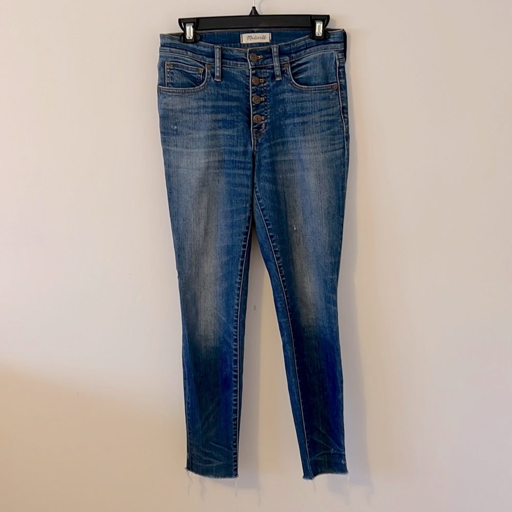 Madewell High Rise Skinny Jeans - Picture 2 of 9